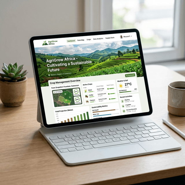 Site vitrine 'EcoAgri'