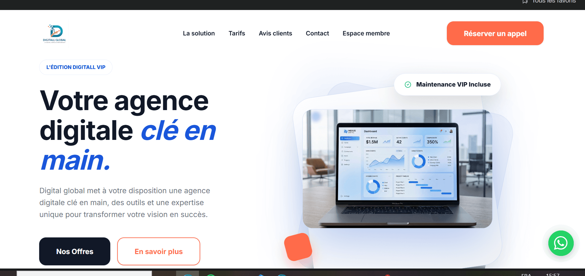 Services numériques pour l'Afrique et le monde